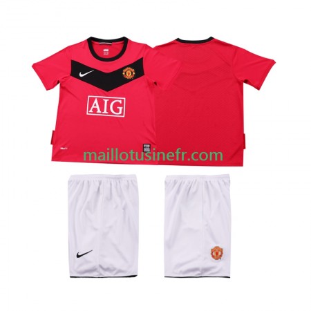 Maillot de Foot Manchester United 2009 2010 Domicile Retro - Enfant Maillot de Foot Manchester United 2009 2010 Domicile Retro - Enfant